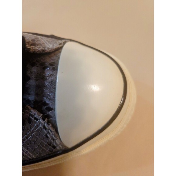 Converse Men's Archive Reptile Chuck 70 Ox Sneakers, Grey/Egret/Black, 13 Medium - Picture 9 of 10